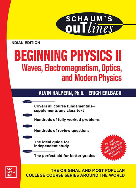 SCHAUM'S OUTLINE OF BEGINNING PHYSICS-II / 1ST, EDITION - Retail Maharaj