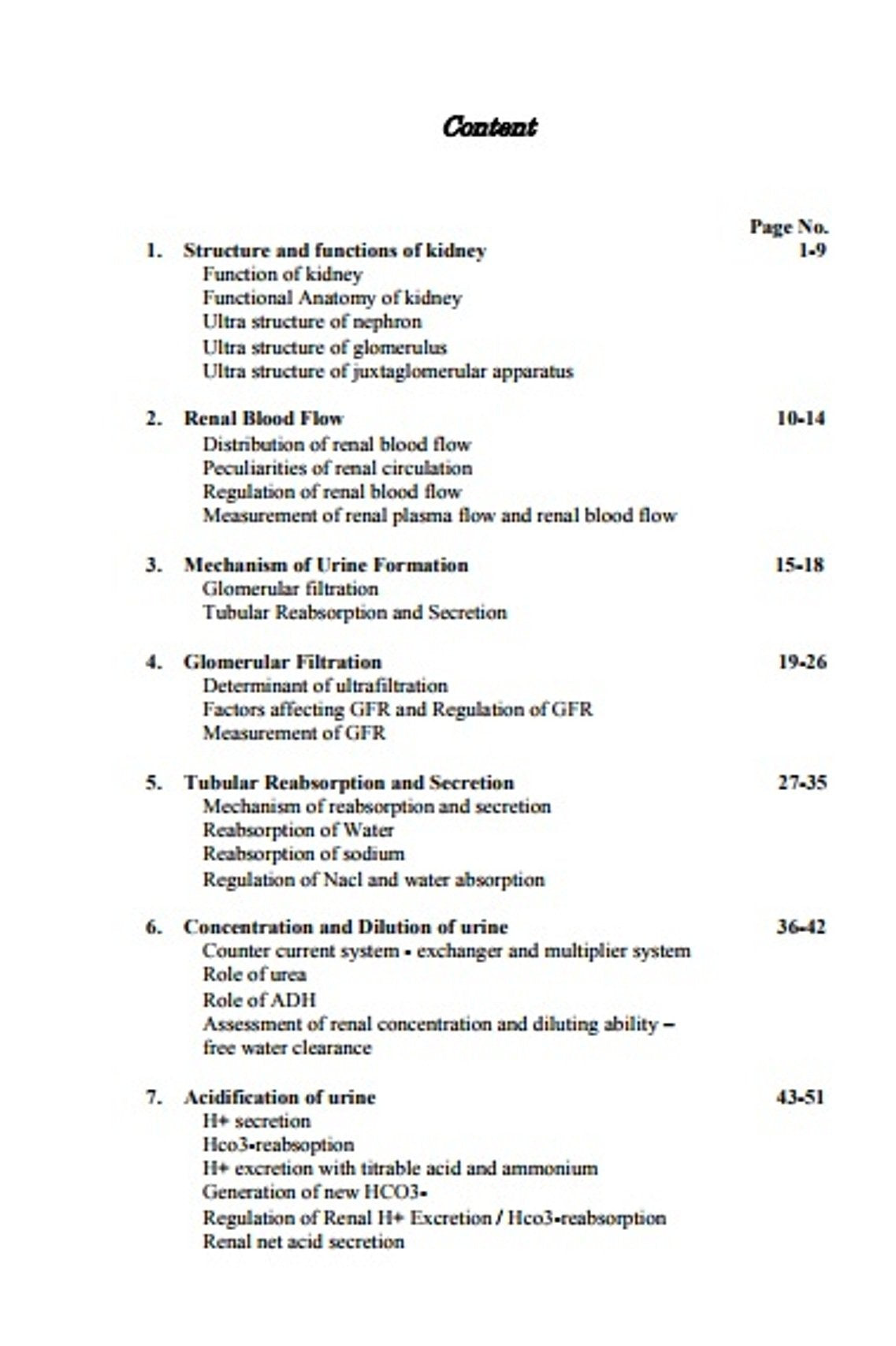 Renal Physiology For MBBS Students