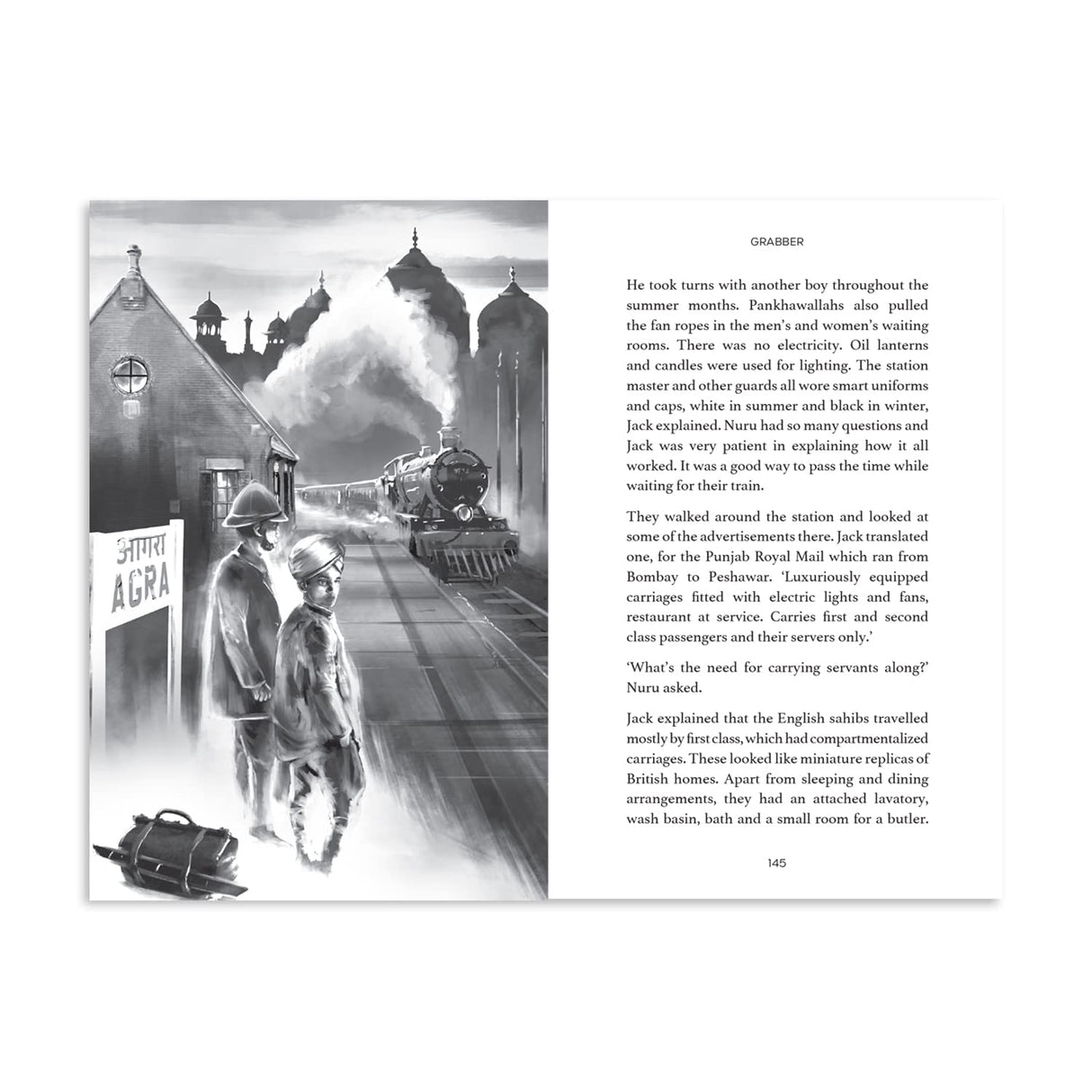 Grabber: A thrilling horror fiction based on a popular urban legend about the Black Taj Mahal - Retail Maharaj