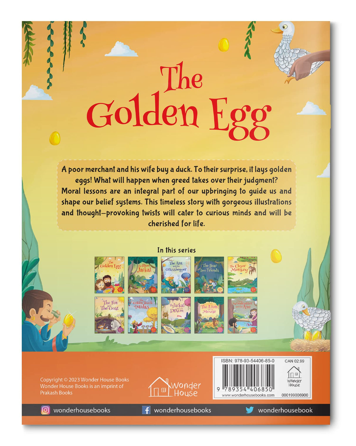 The Golden Egg - Illustrated Moral Story for Children - Retail Maharaj