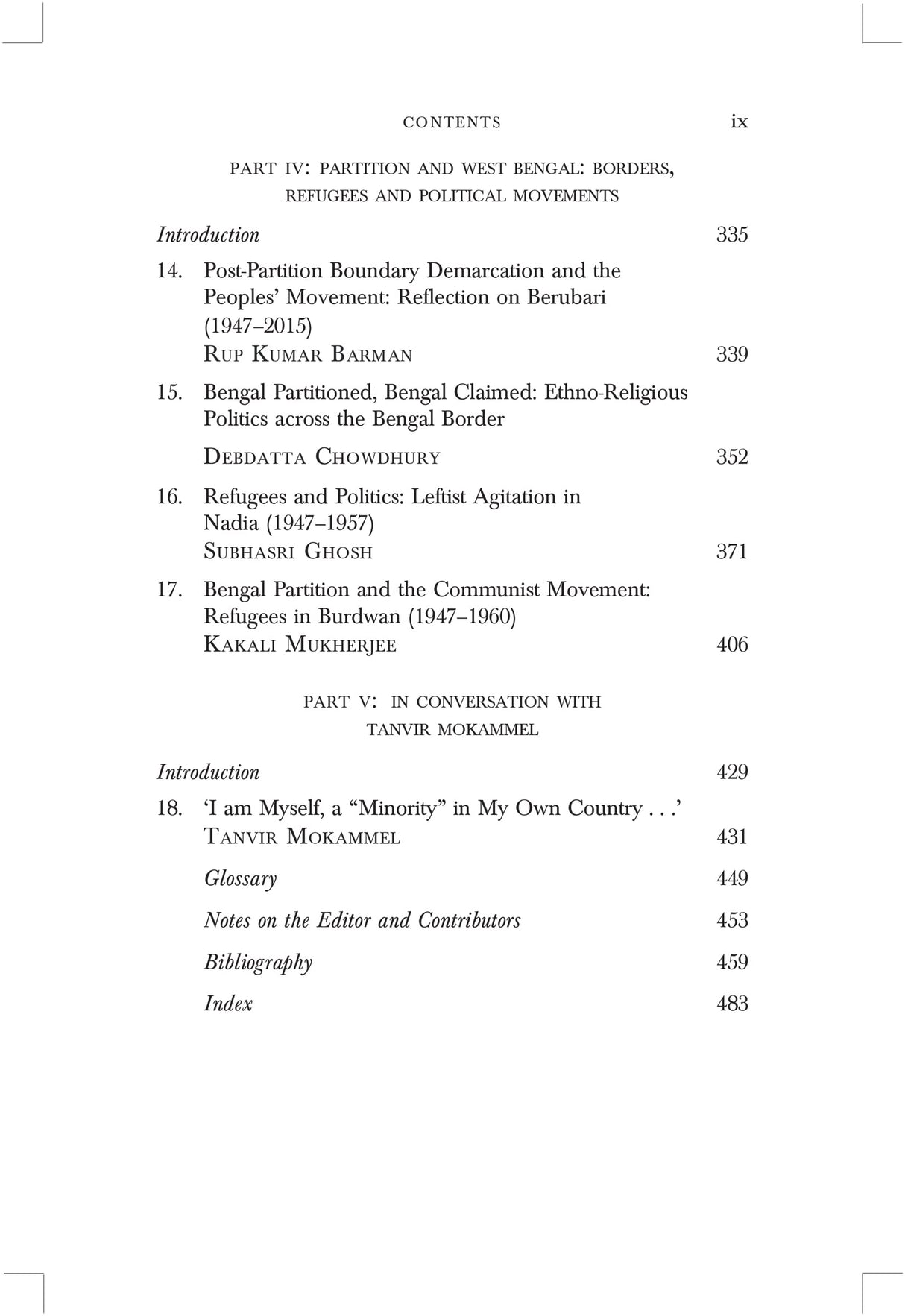 Revisiting Partition: Contestation, Narratives and Memories - Retail Maharaj