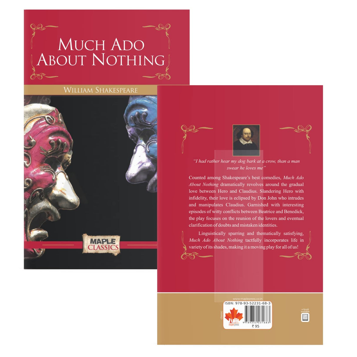 William Shakespeare (Set of 14 Books) - Hamlet, The Tempest, Othello, The Merchant of Venice, The Comedy of Errors, Richard III, Much Ado About ... Like It, King Lear, A Midsummer Night's Dream [Paperback] William Shakespeare - Retail Maharaj