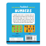 Early Learning Padded Book of Numbers: Board Book for Kids | Learn Counting from 1 to 20 with Bright and Engaging Pictures | Durable Padded Board Book for Babies, Toddlers & Preschoolers | Ages 0–5 Years - Retail Maharaj