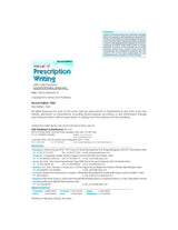 Manual Of Prescription Writing With Cases Scenarios 2Ed (Pb 2024)