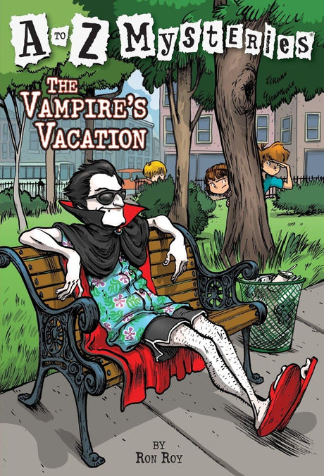 A to Z Mysteries: The Vampire's Vacation (A Stepping Stone Book(TM)): 22 [Paperback] Roy, Ron and Gurney, John Steven - Retail Maharaj