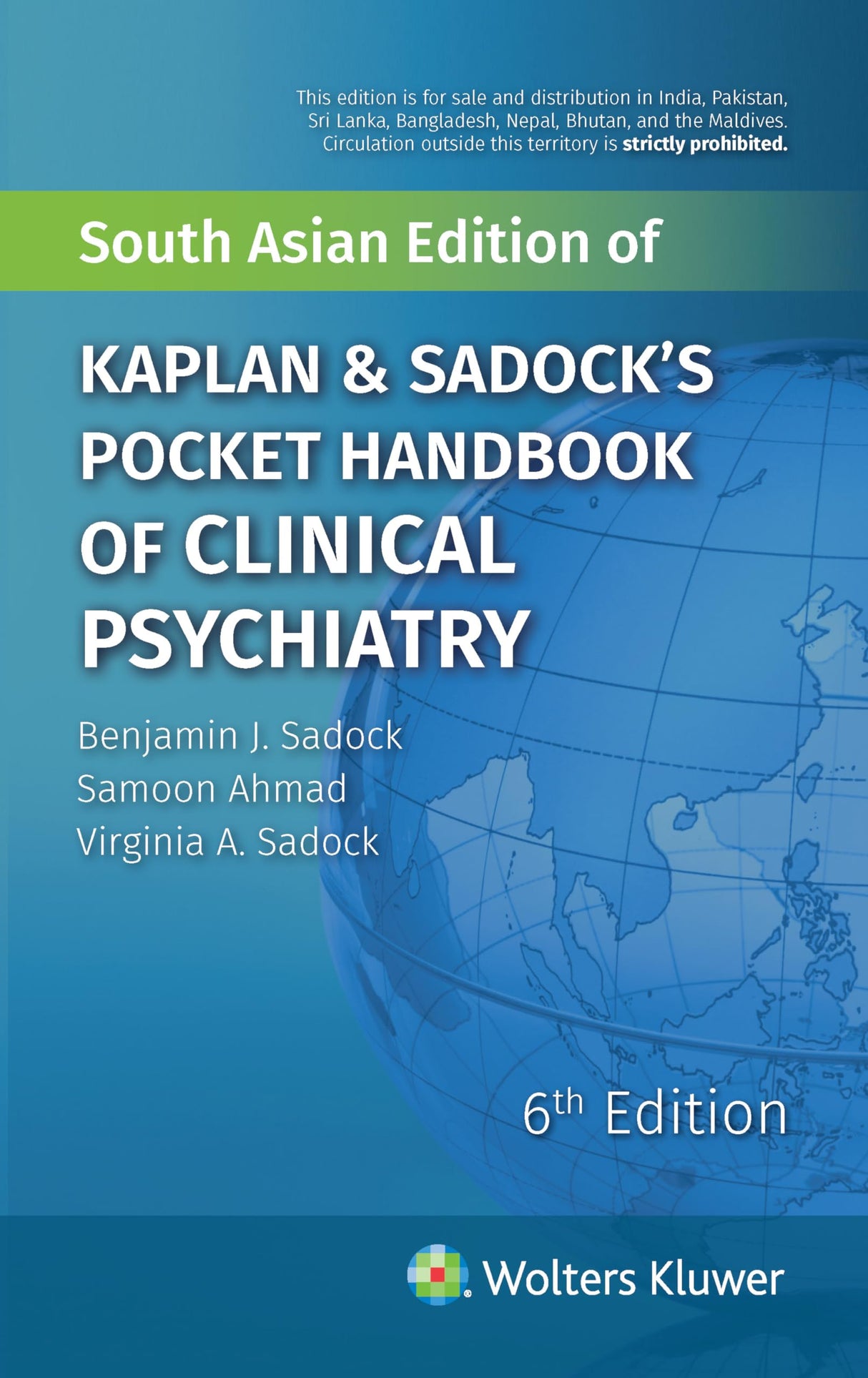 Pocket Handbook of Clinical Psychiatry, 6th South Asian ed