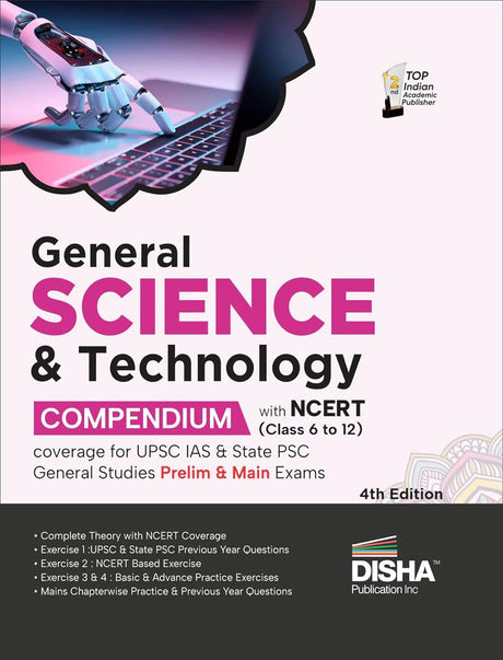 General Science & Technology Compendium with NCERT (Class 6 to 12) coverage for UPSC IAS & State PSC General Studies Prelim & Main Exams 4th Edition - Retail Maharaj