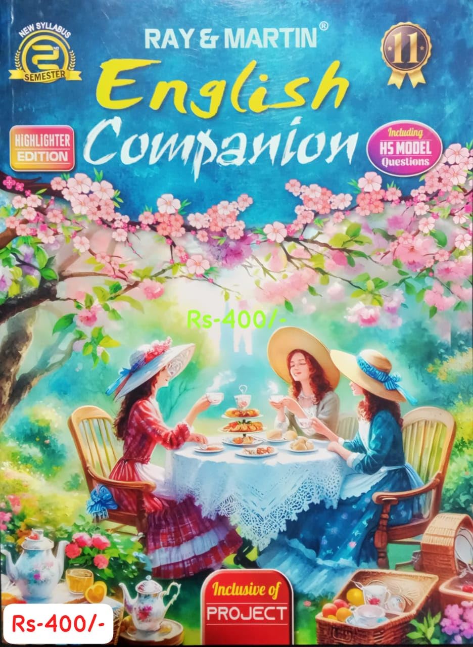 Ray & Martin English Companion Book for Class 11, Highlighter Edition with 85 Model Questions and Project - Retail Maharaj