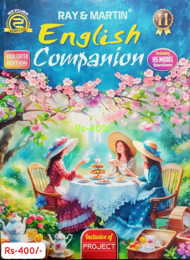 Ray & Martin English Companion Book for Class 11, Highlighter Edition with 85 Model Questions and Project - Retail Maharaj