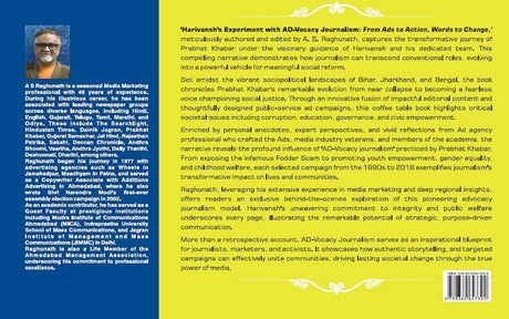 Harivansh's Experiment with AD-Vocacy Journalism: From Ads to Action, Words to Change - Retail Maharaj