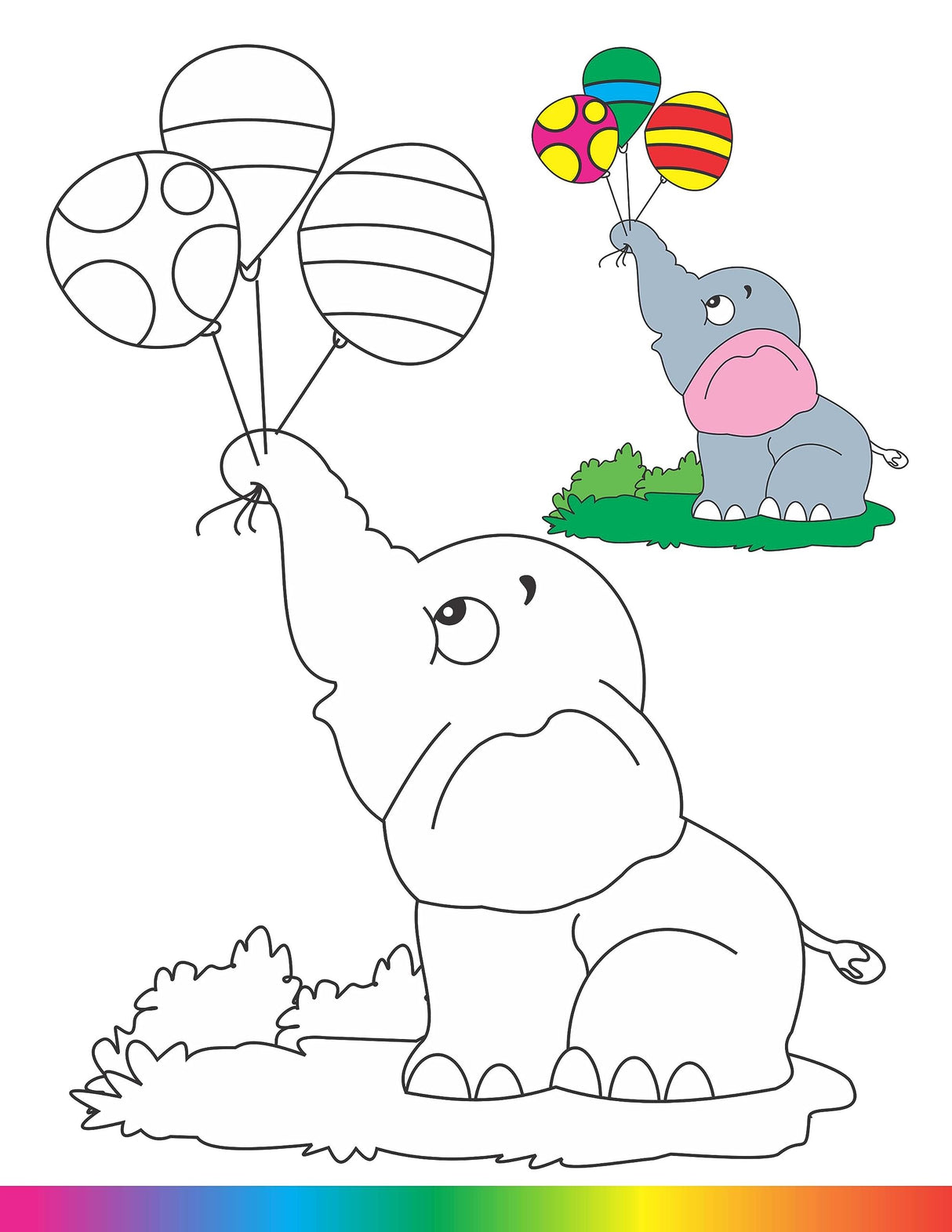 365 Coloring Book: BPI Coloring Book For your little artist, Colouring Book for Kids - Retail Maharaj