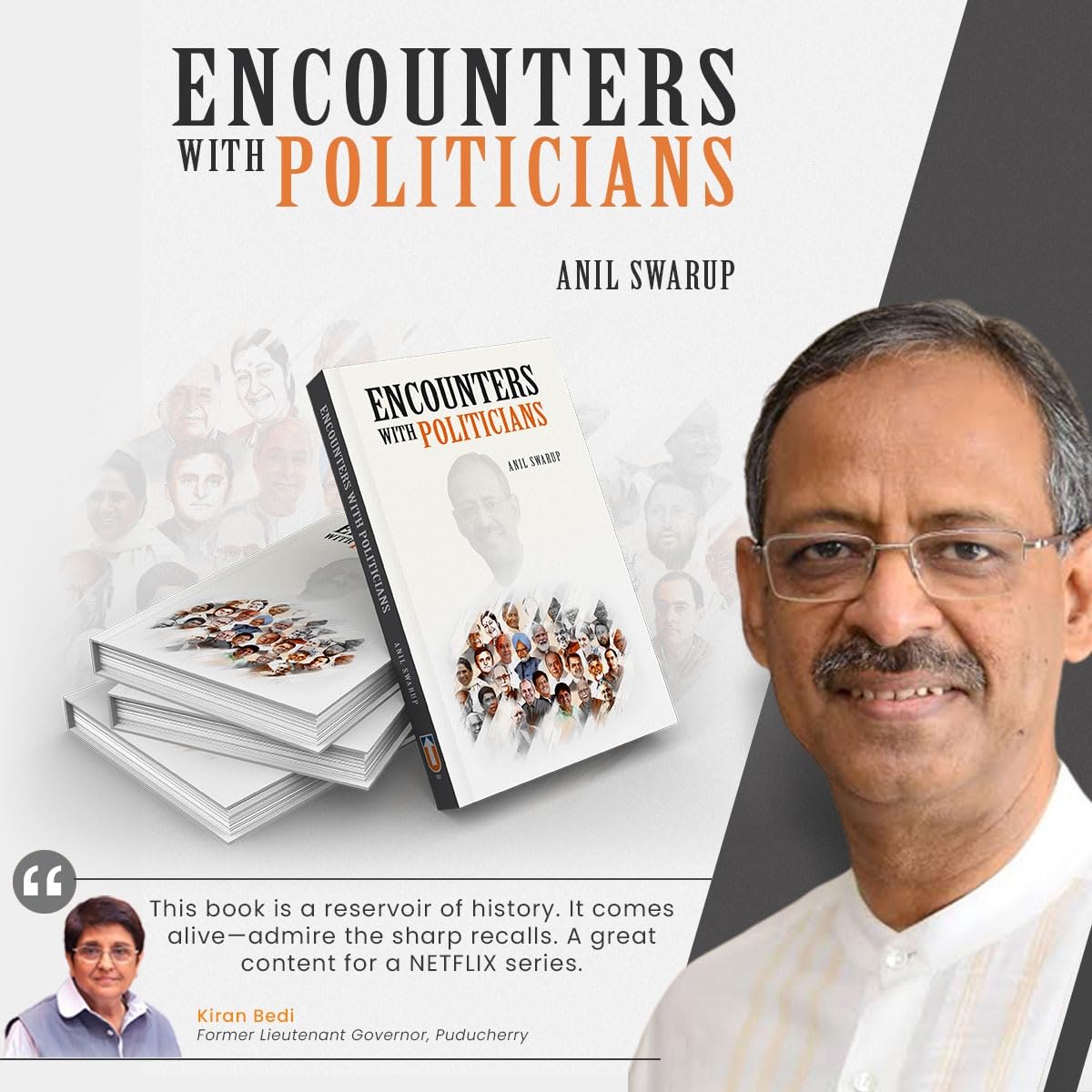 Encounters with Politicians By Anil Swarup (Hardback) I Public Administration I Unique Publishers I (Hardback, Anil Swarup)