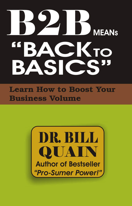 B2B Means Back to Basics - Retail Maharaj