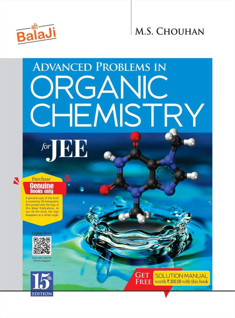 Advanced Problems in Organic Chemistry for JEE - 15/e, 2021-22 Session - Retail Maharaj