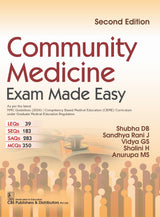 Community Medicine, 2ed. | Exam Made Easy (PB 2026) ISBN - 9788198953889