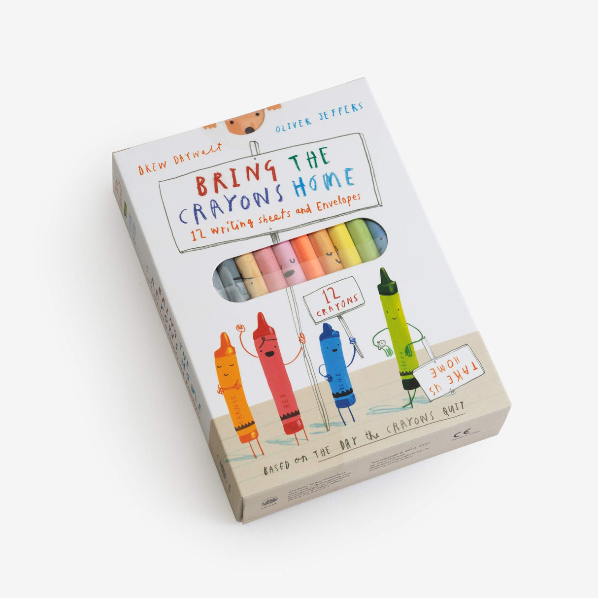 Bring the Crayons Home: A Box of Crayons, Letter-Writing Paper, and Envelopes