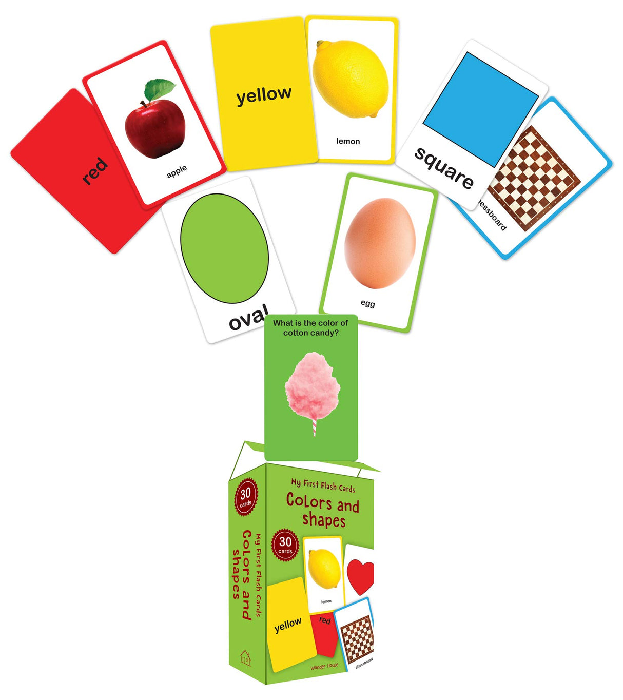 My First Flash Cards Colors And Shapes : 30 Early Learning Flash Cards For Kids - Retail Maharaj