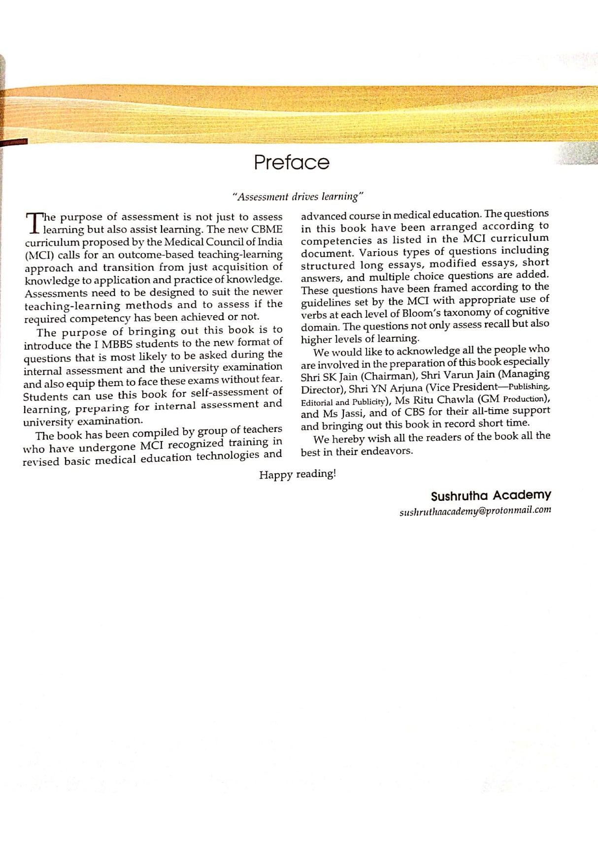 Competency Based Questions And Answers In Physiology For First Mbbs Professional Examination (Pb 2024)