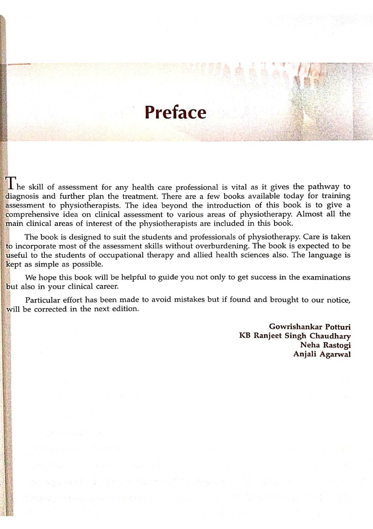 Clinical Assessment Skilss For Physiotherapists And Occupationals (Pb 2017)