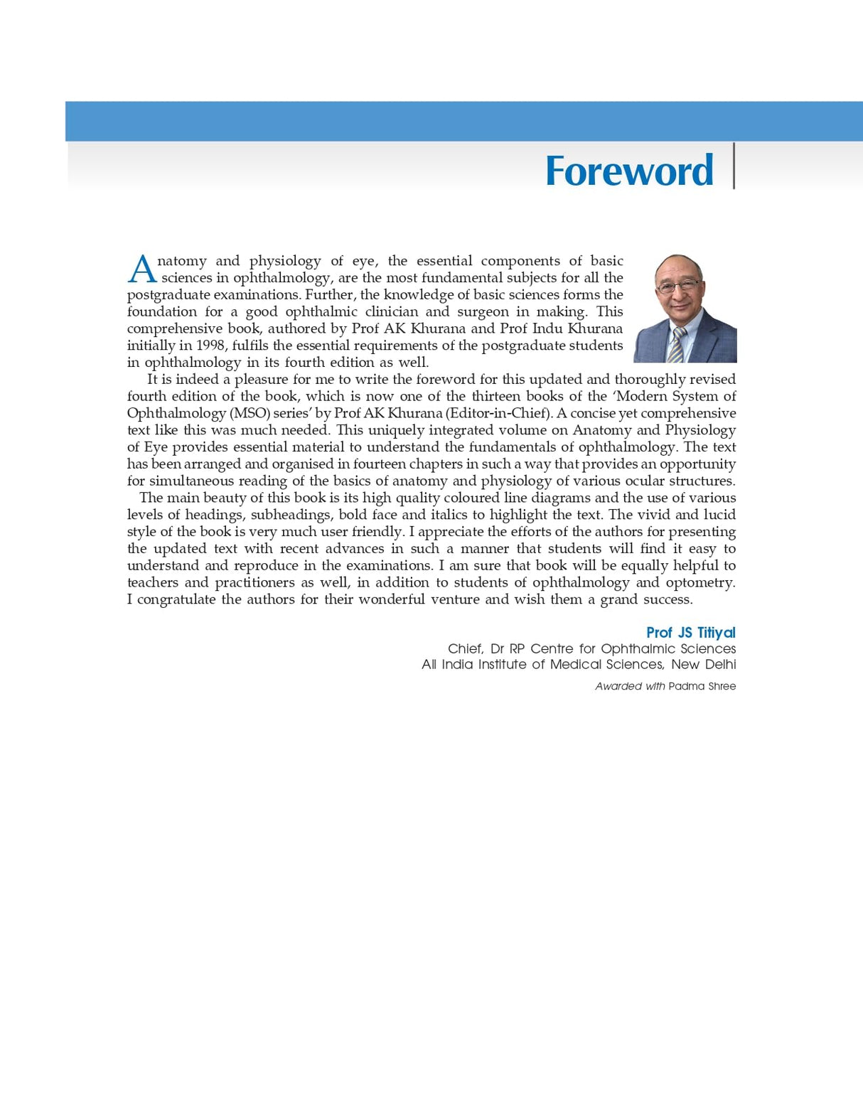 Anatomy And Physiology Of Eye 4Ed (Mso Series) (Hb 2024) (Modern System of Ophthalmology Anatomy and Physiology of Eye)