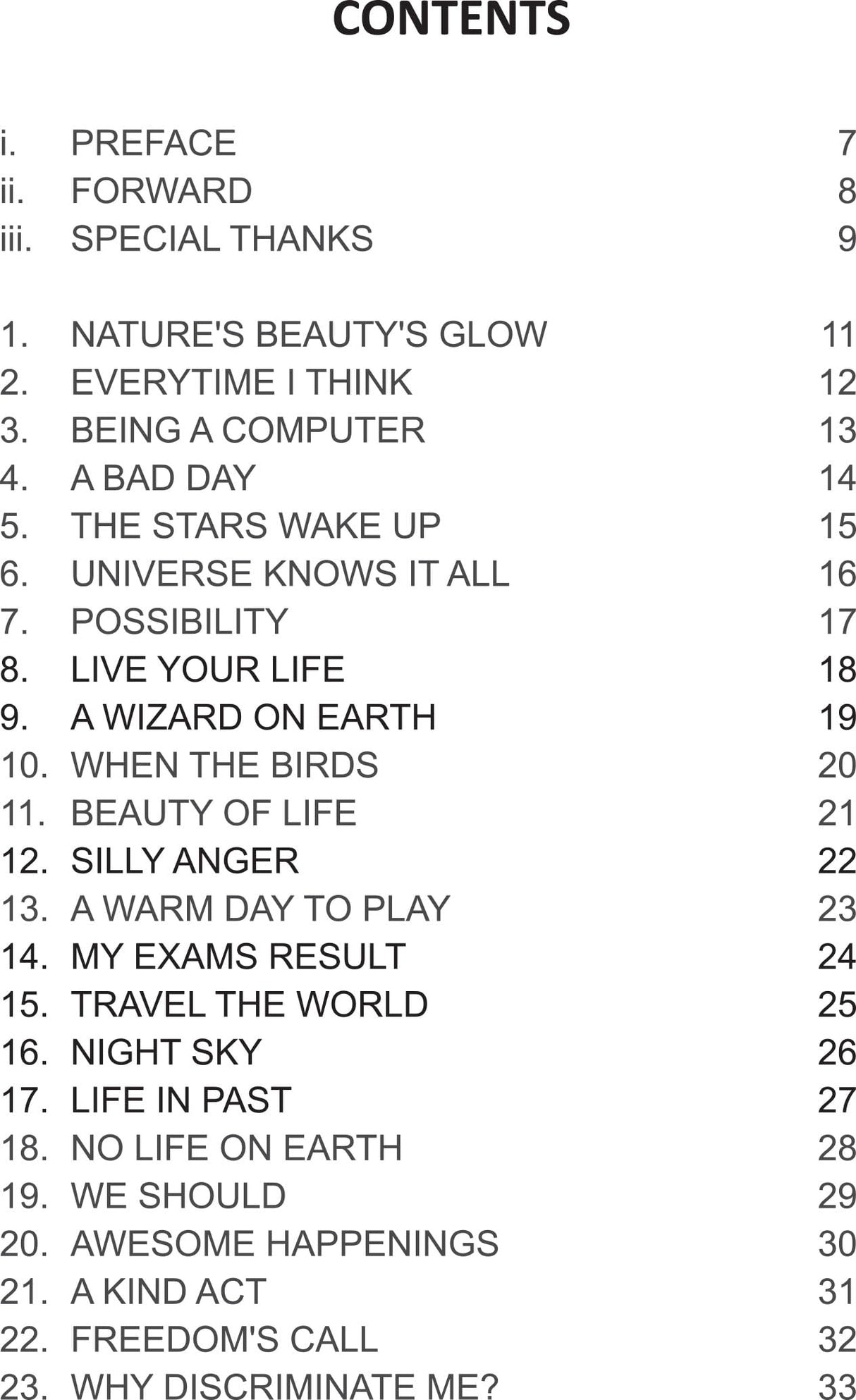 The Hundred Happenings