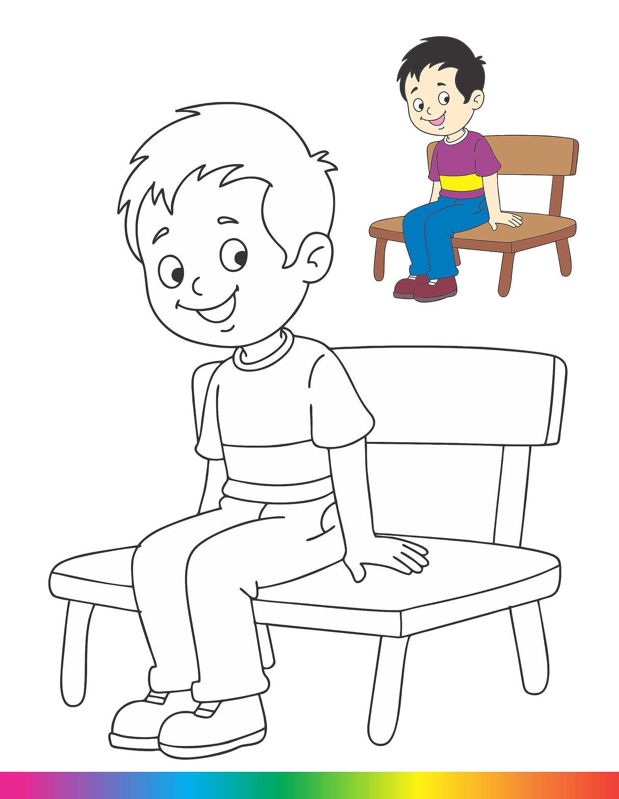 365 Coloring Book: BPI Coloring Book For your little artist, Colouring Book for Kids - Retail Maharaj