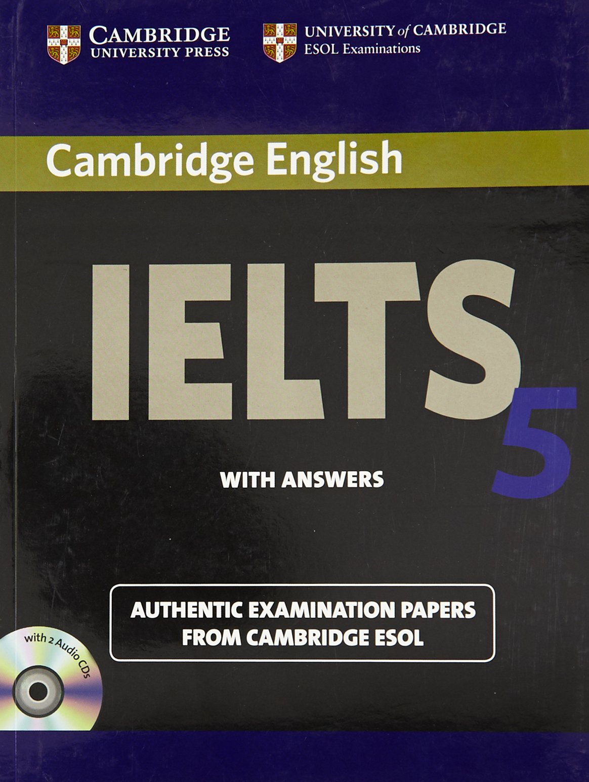 CAMB IELTS 5 : WITH ANSWER BOOK WITH 2ACDS (SOUTH ASIAN ED)