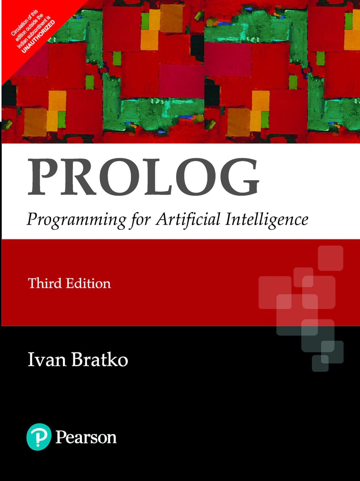 PROLOG: PROGRAMMING FOR ARTIFICIAL INTELLIGENCE, 3RD EDITION [Paperback] BRATKO - Retail Maharaj