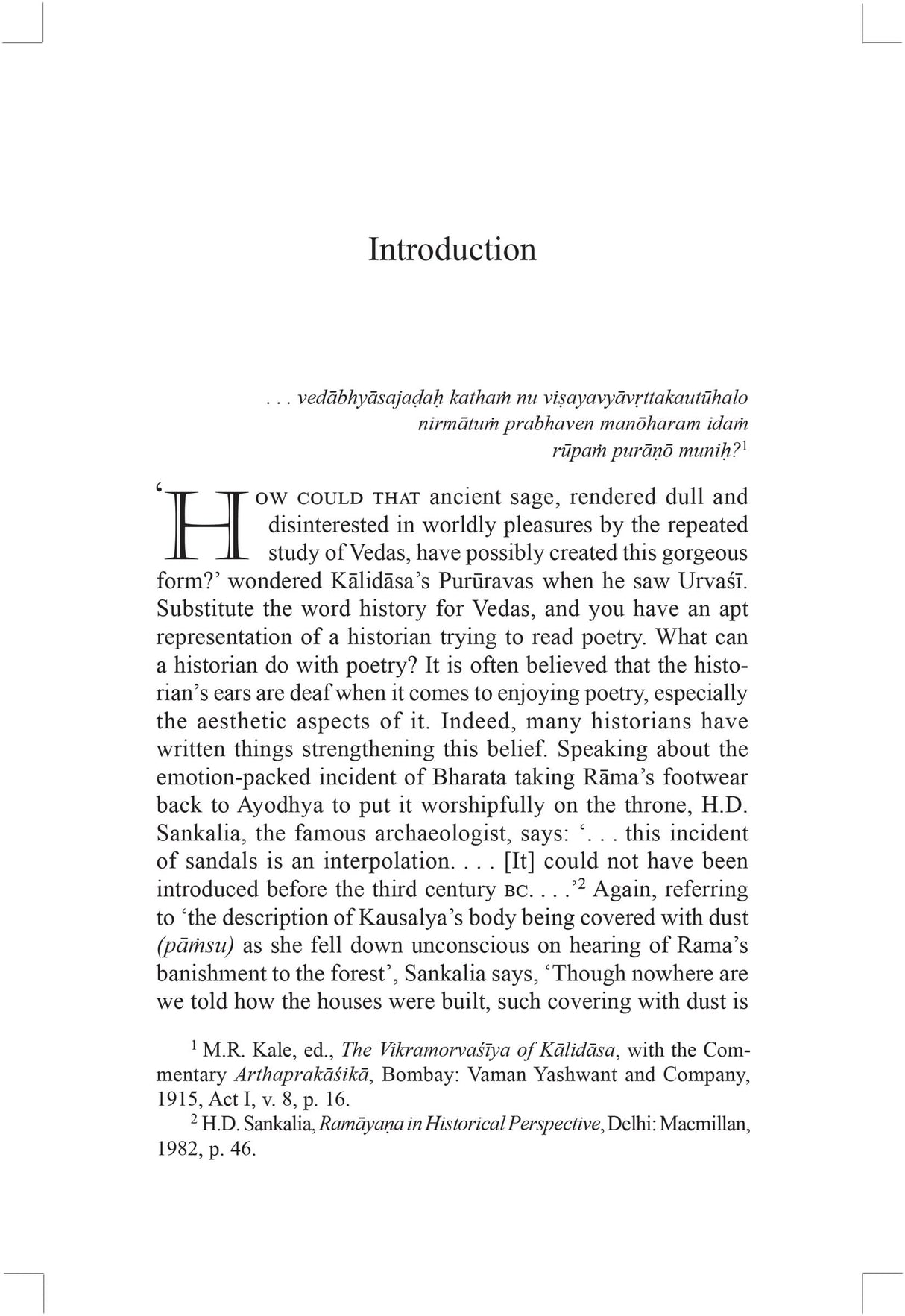 Clio Revisits Calliope: A Historian’s Excursion to the Kavya Literature - Retail Maharaj