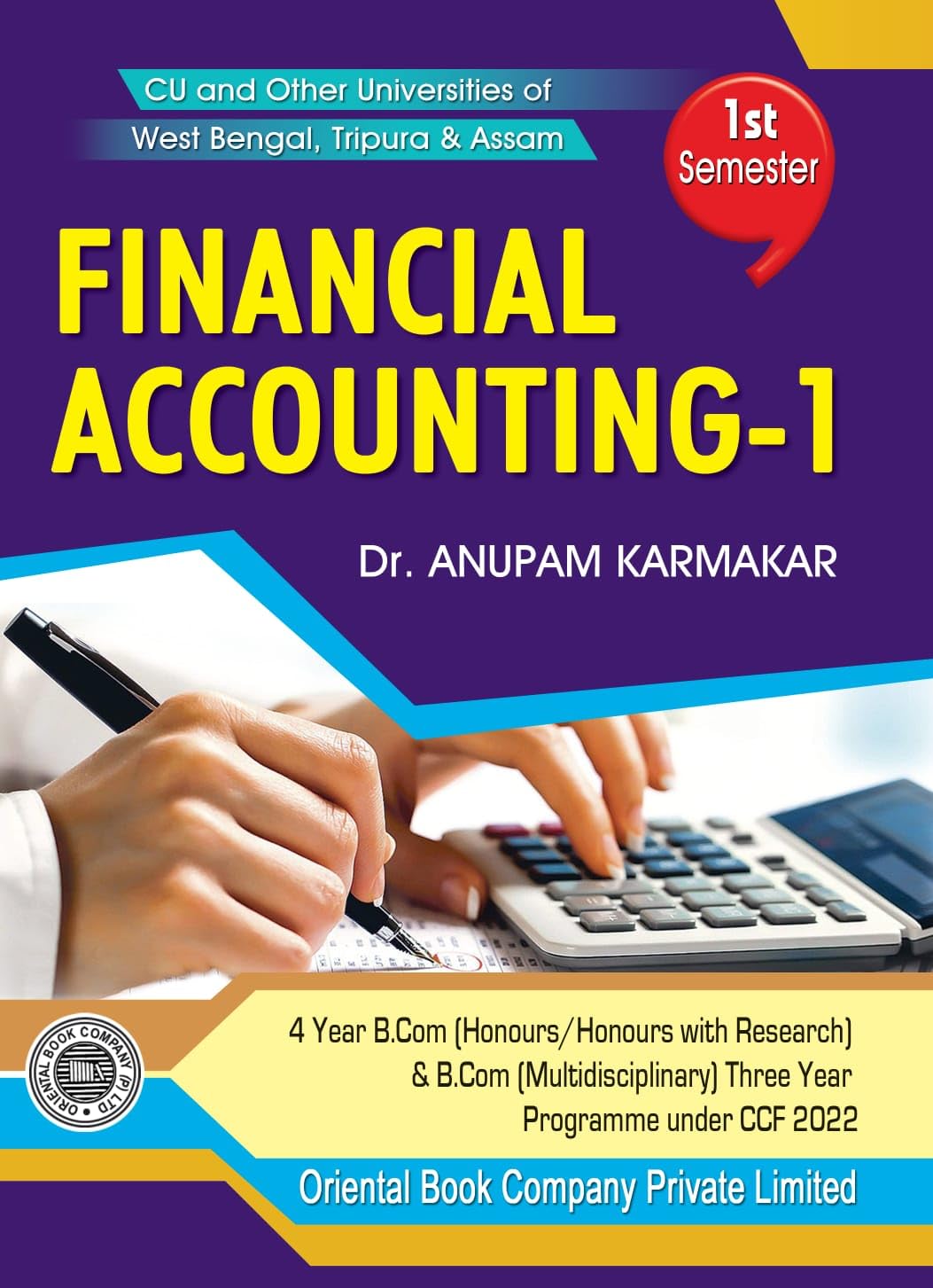 Financial Accounting - 1 (1st Semester) (English Version) - Retail Maharaj