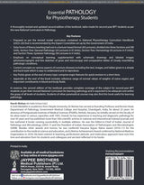 ESSENTIAL PATHOLOGY FOR PHYSIOTHERAPY STUDENTS