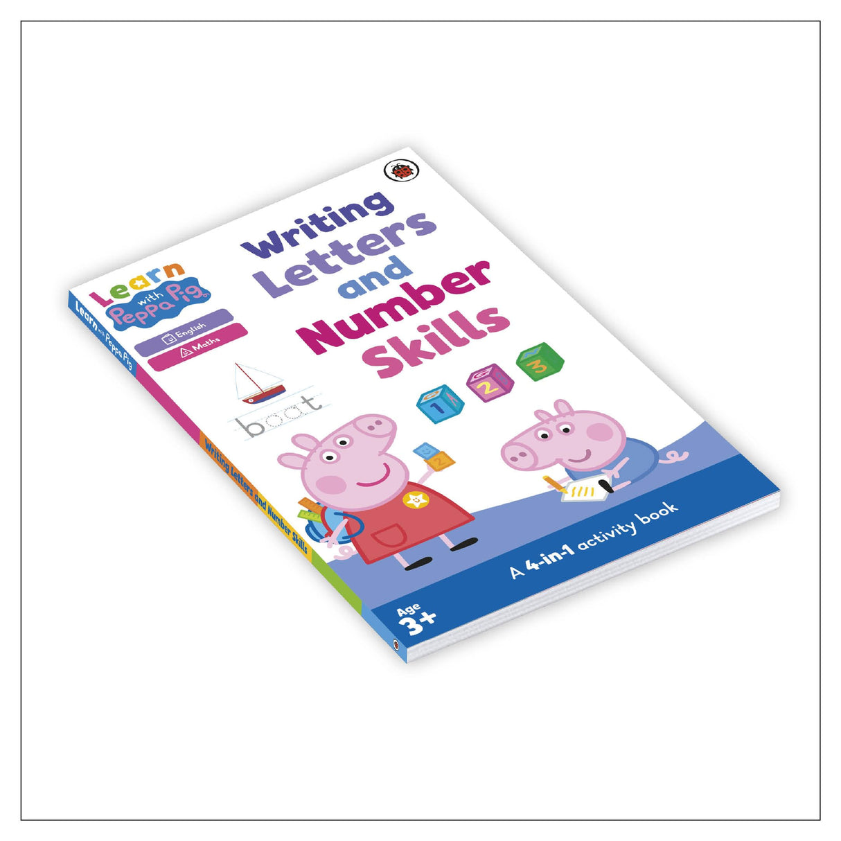 Peppa Pig: Learn with Peppa: Number Skills and Writing Bumper Activity Book (Set of 4) | Fun and Interactive Learning | Ideal for Preschool and Kindergarten Kids | Ages 3-6