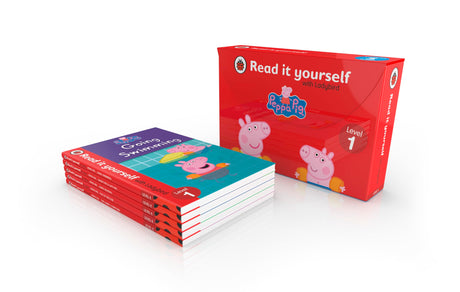 PEPPA PIG READ IT YOURSELF TUCK BOX (LEVEL 1): 5 PEPPA RIY BOOKS IN TUCK BOX [Hardcover] Ladybird - Retail Maharaj