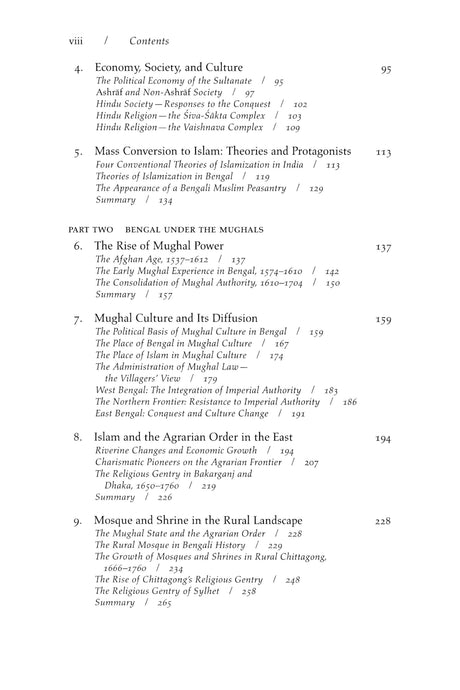 Primus Books - The Rise of Islam and the Bengal Frontier, 1204-1760 - Retail Maharaj