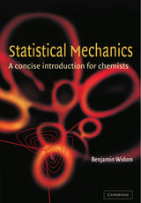 Statistical Mechanics: A Concise Introduction for Chemists - Retail Maharaj