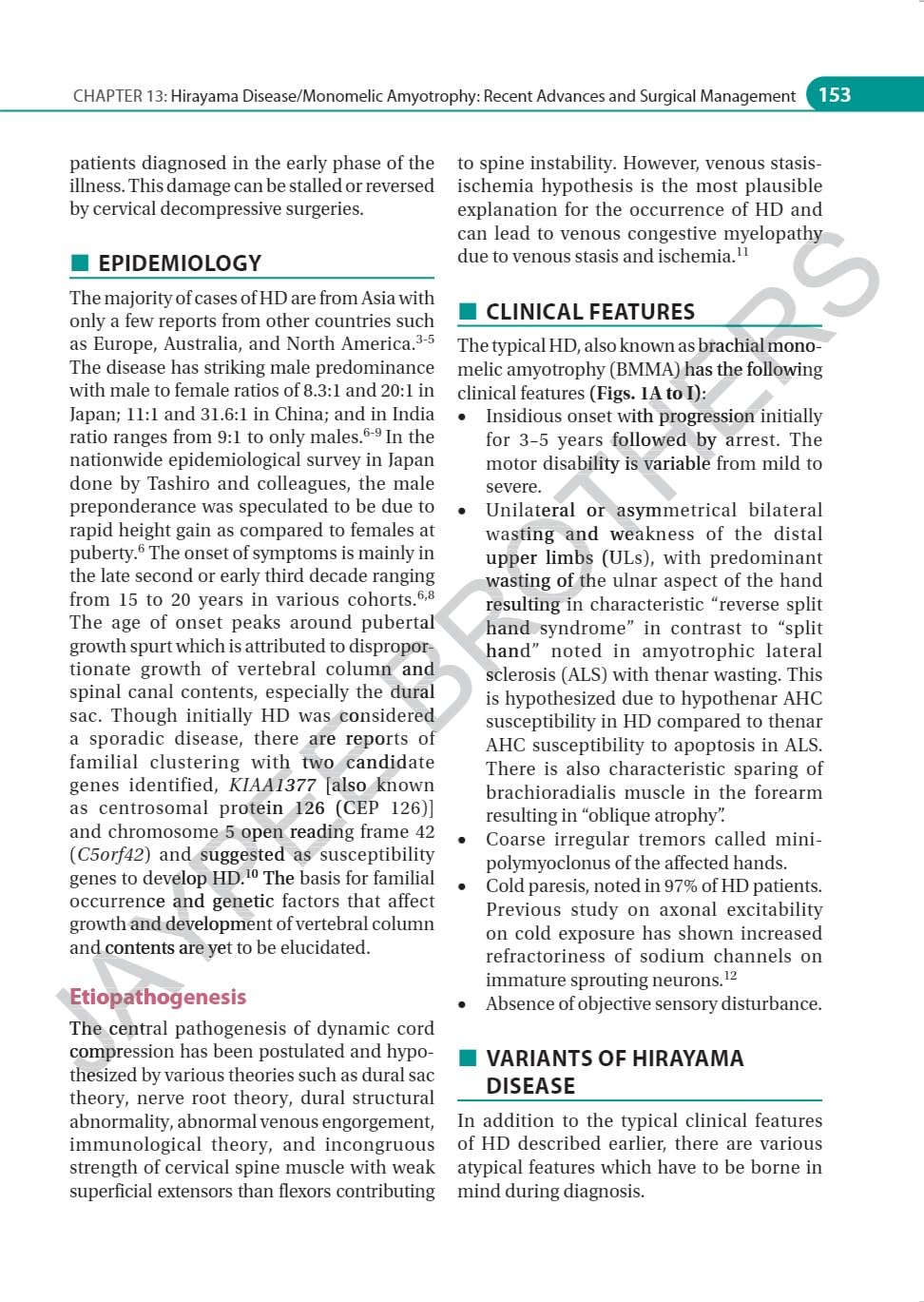 IAN ADVANCES IN NEUROMUSCULAR DISORDERS