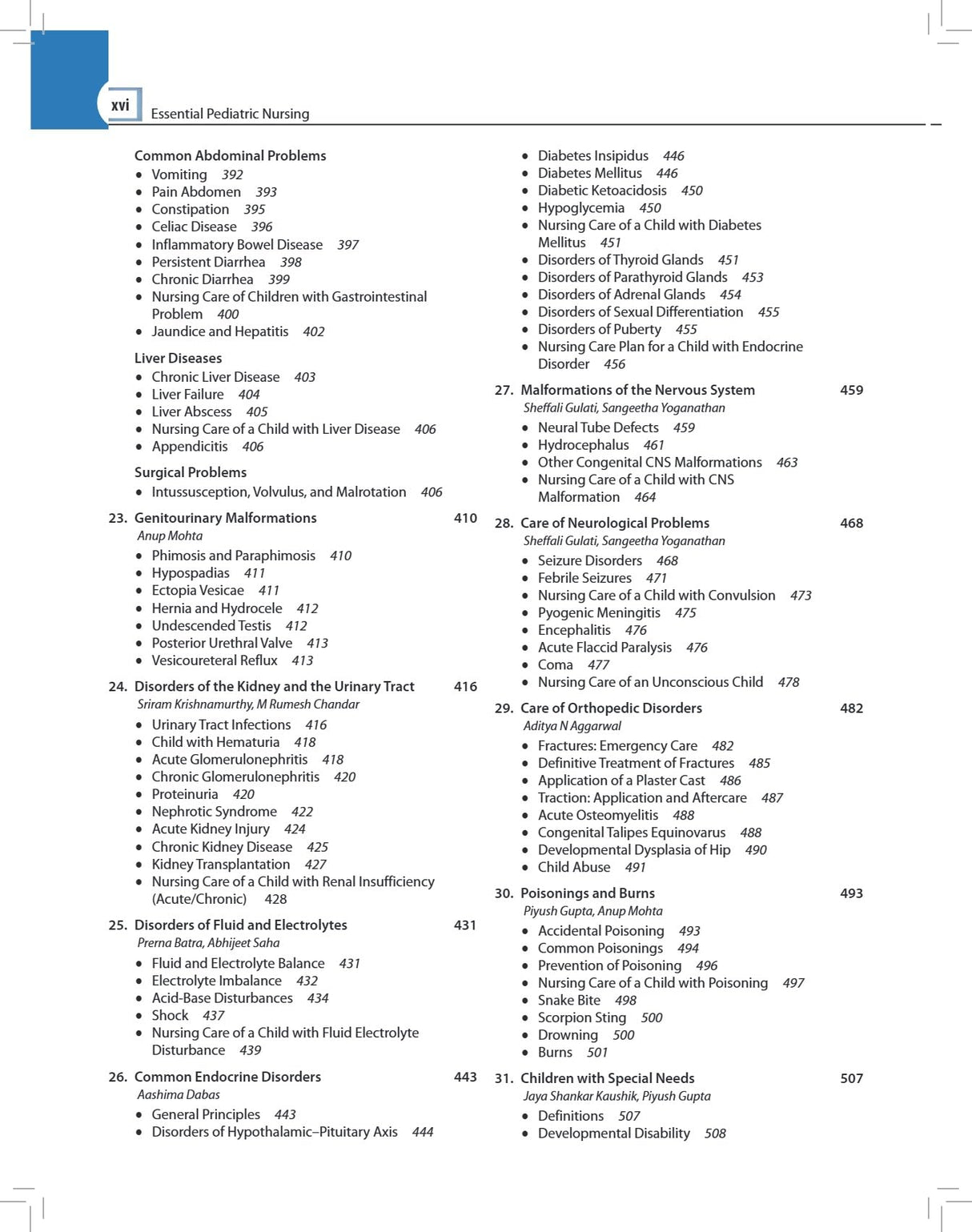 Essential Pediatric Nursing