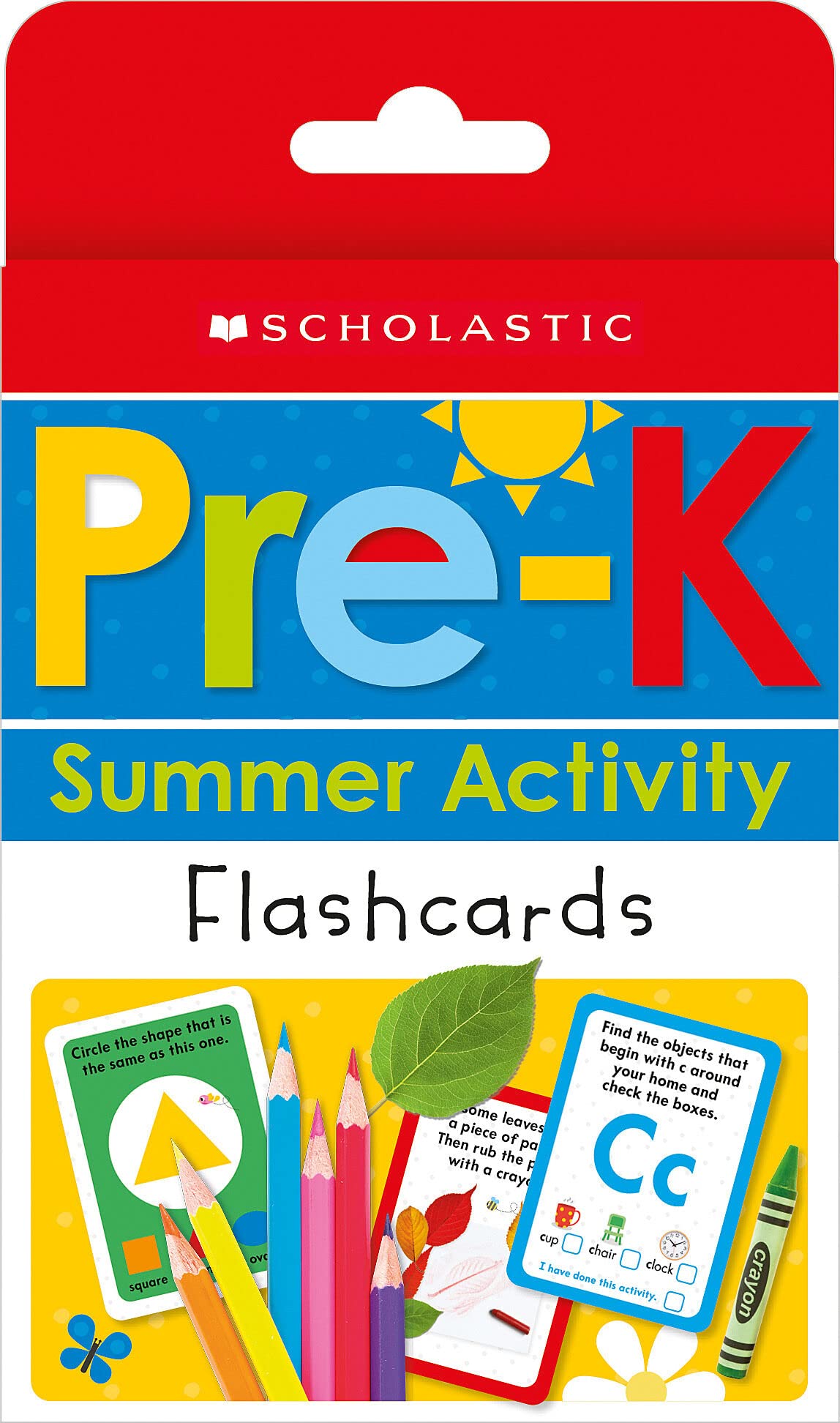 PreK Summer Activity Flashcards (Preparing for PreK): Scholastic Early Learners (Flashcards) - Retail Maharaj
