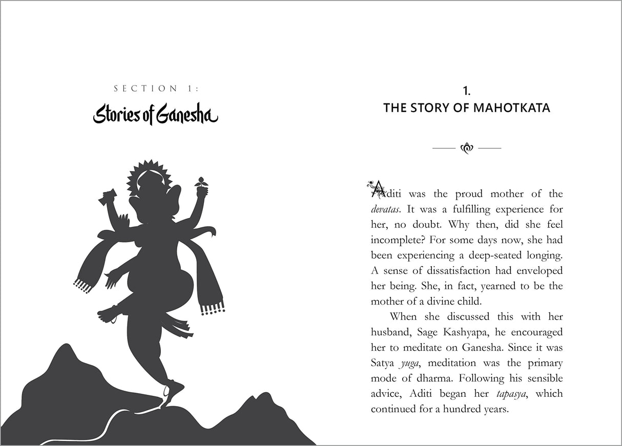 Stories of Ganesha (Deluxe Silk Hardbound) - Retail Maharaj
