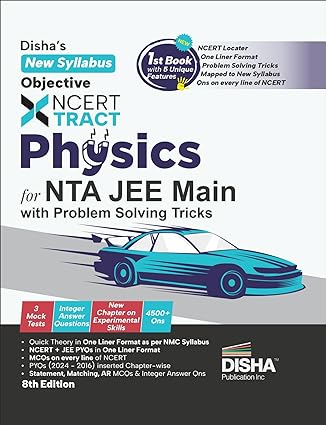 Disha's New Syllabus Objective NCERT Xtract Physics for NTA JEE Main 7th Edition - Retail Maharaj