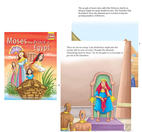 Set of 10 Bible Stories Picture Books for 3+ Year Old Children - Retail Maharaj