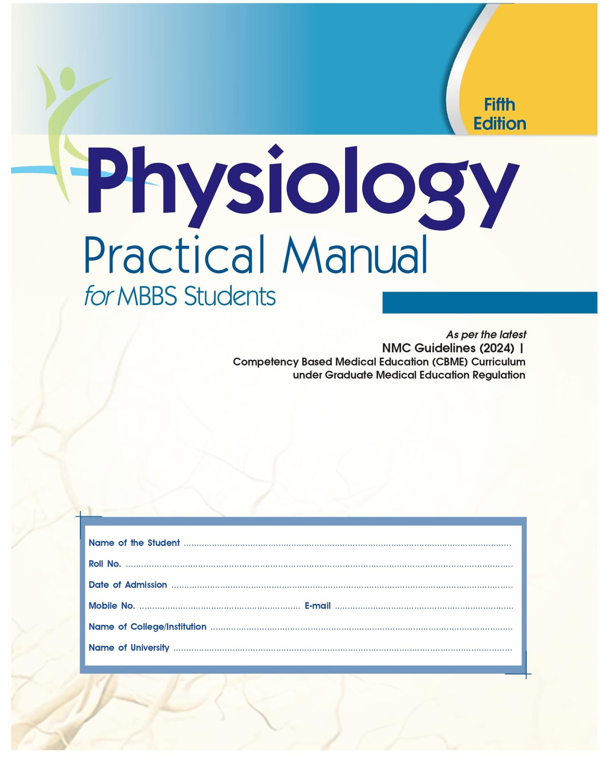 Physiology Practical Manual for MBBS Students, 5/e (PB 2026)