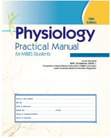 Physiology Practical Manual for MBBS Students, 5/e (PB 2026)