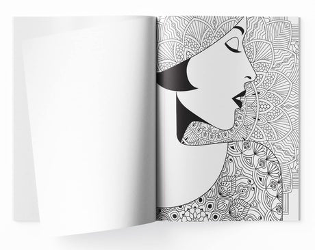 High Street Fashion Coloring book for adults - Retail Maharaj