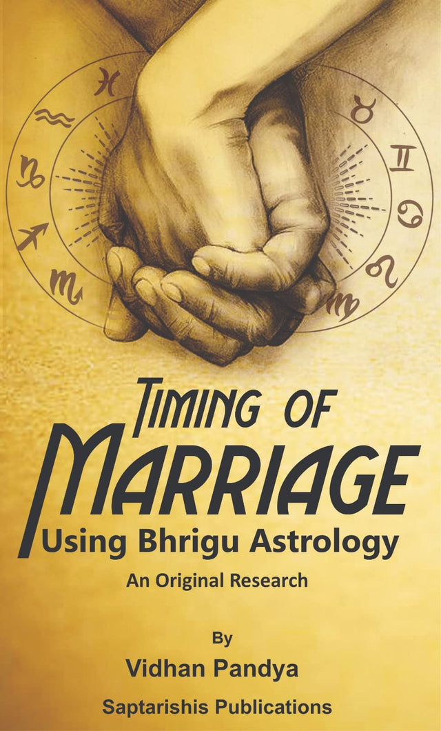 Timing of Marriage (Using Bhrigu Astrology): An Original Research [English] By Vidhan Pandya - Retail Maharaj