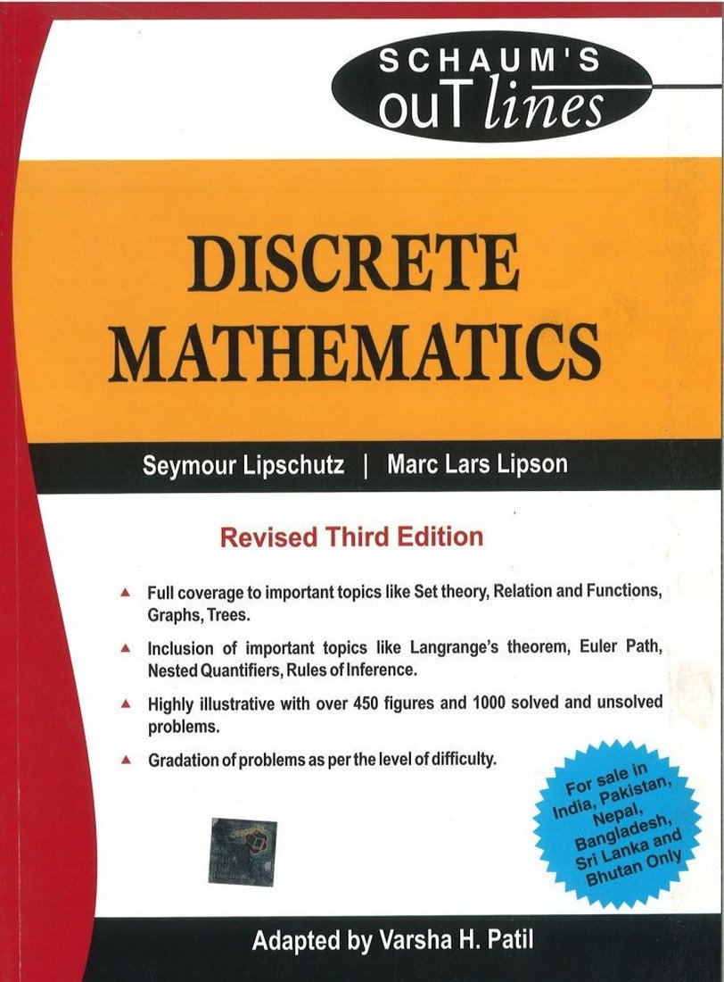 Discrete Mathematics Schaum Outline Series - Retail Maharaj