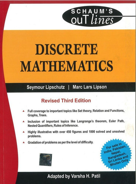 Discrete Mathematics Schaum Outline Series - Retail Maharaj