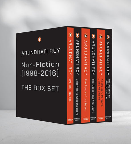 Arundhati Roy Non-Fiction (1998-2016): The Box Set - Retail Maharaj