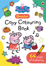 Peppa Pig: Bumper Copy Colouring Book | 64 Pages of Copy Colouring Fun | Activity Book for Toddlers | Ages 3+