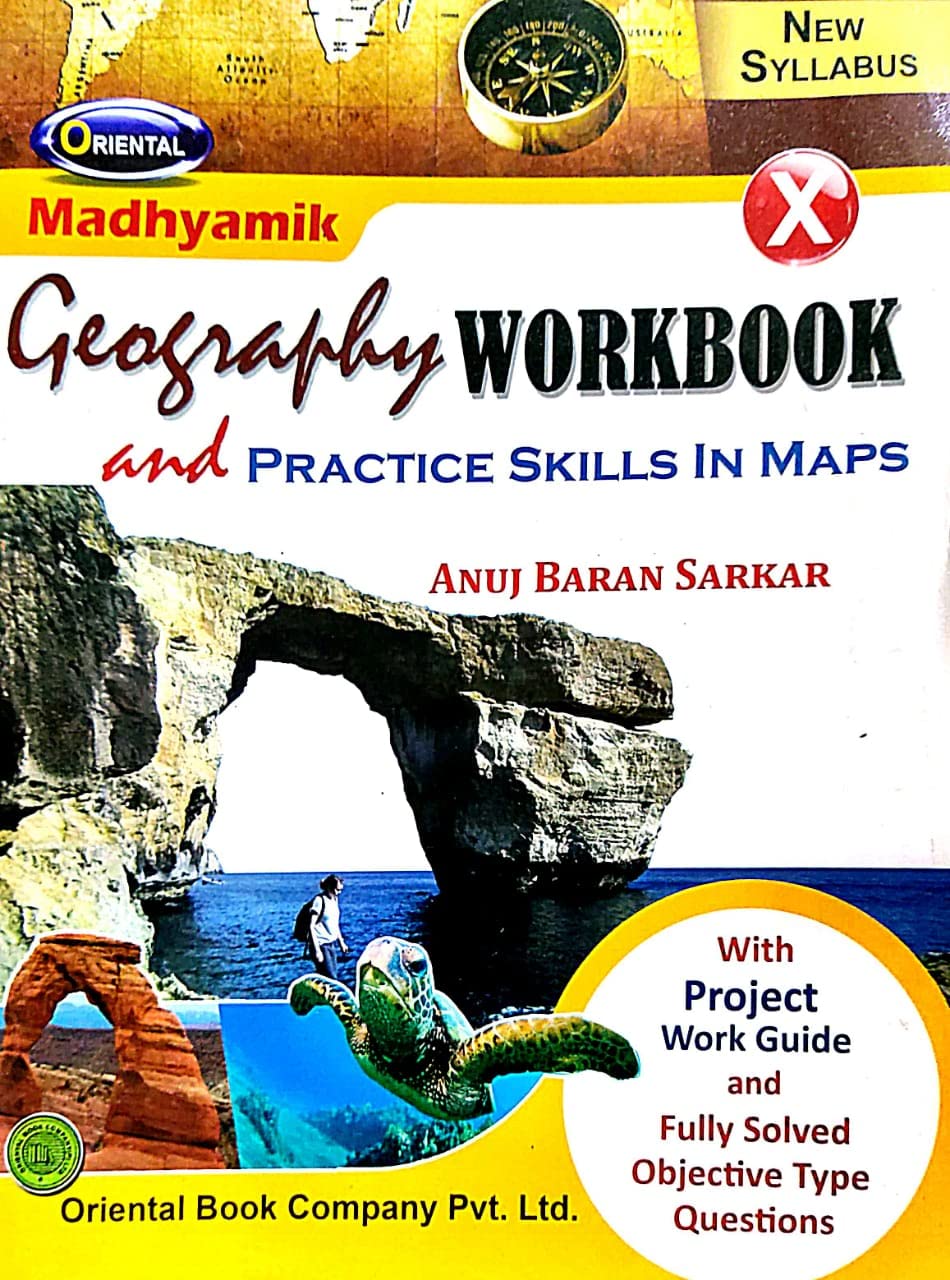 Madhyamik Geography WORKBOOK And Practice Skills In Maps (Class-X) (English Version) - Retail Maharaj
